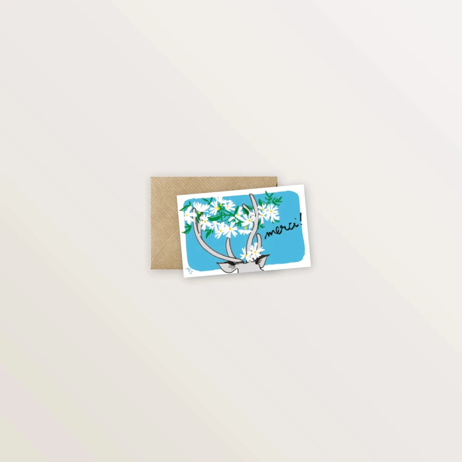 4 mini-cartes - Merci ! - Table à cartes