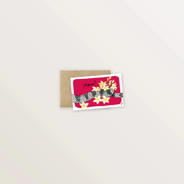 4 mini-cartes - Merci ! - Table à cartes
