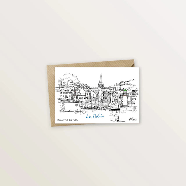 5 cartes postales pour revisiter Belle-Île-en-Mer - Table à cartes