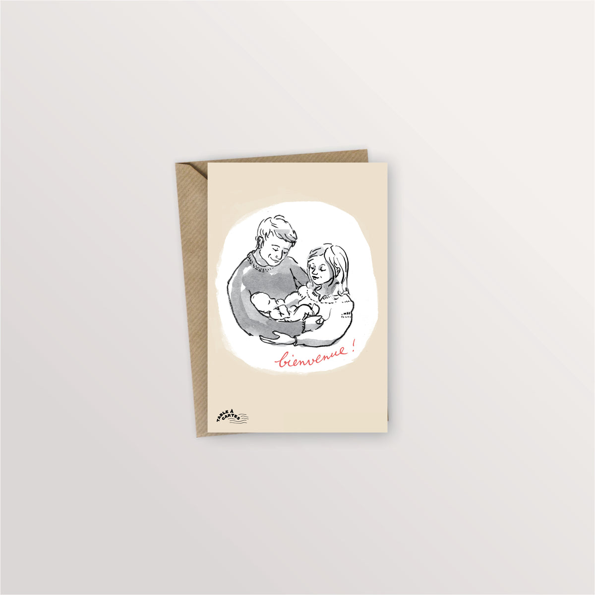 Carte postale - Bienvenue