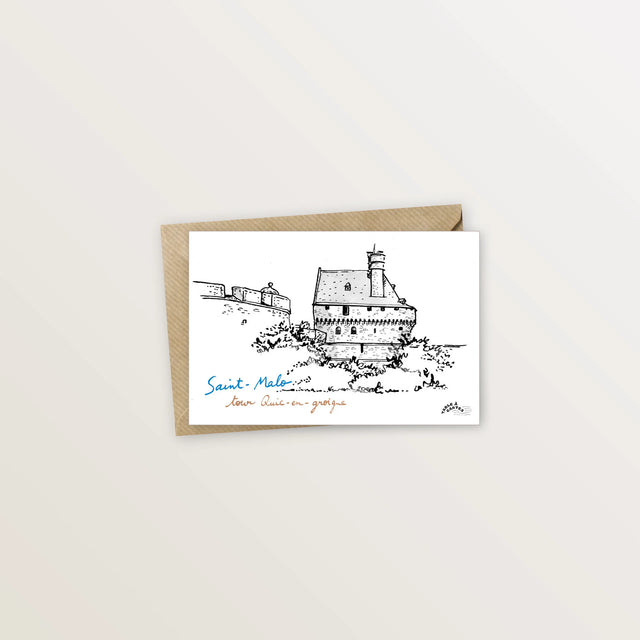 Carte postale Saint-Malo - Tour Quic-en-Groigne