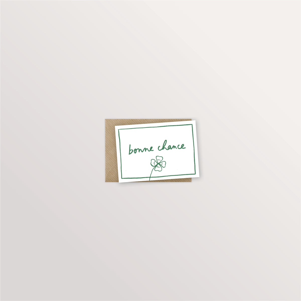 Mini-carte - Bonne chance