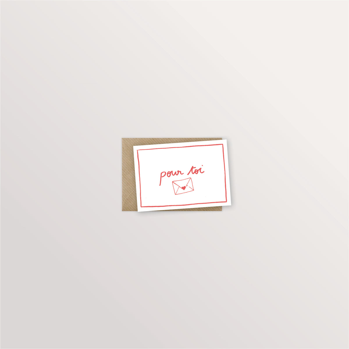 Mini-carte - Pour toi