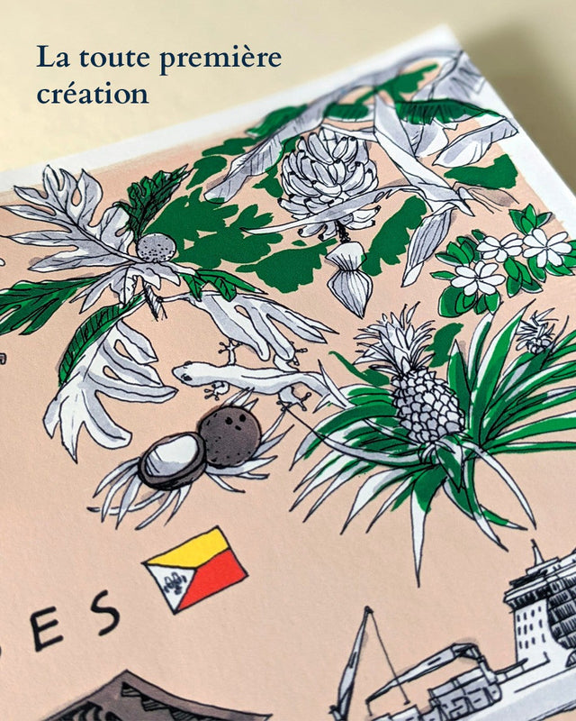 Comment la Polynésie française a façonné l'histoire de notre marque d'illustration