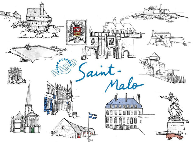 Visiter Saint-Malo intramuros à pied : le tour de la cité corsaire en 6 étapes - Table à cartes