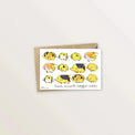 4 cartes postales animées : collection des poissons du lagon - Table à cartes