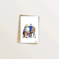 4 cartes postales pour les événements joyeux - Table à cartes