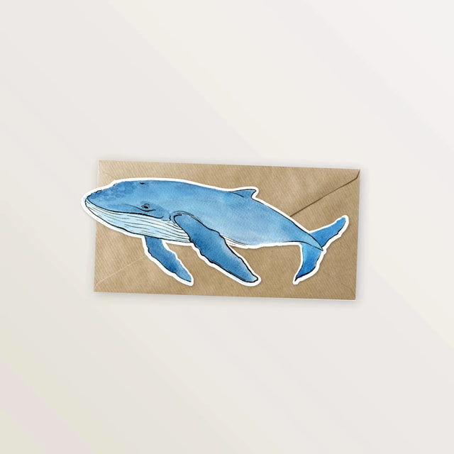 5 cartes, en forme d'animaux marins. - Table à cartes