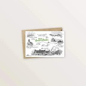 5 cartes en langue bretonne - Table à cartes