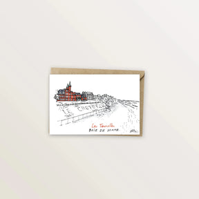 5 cartes postales : la Baie de Somme - Table à cartes