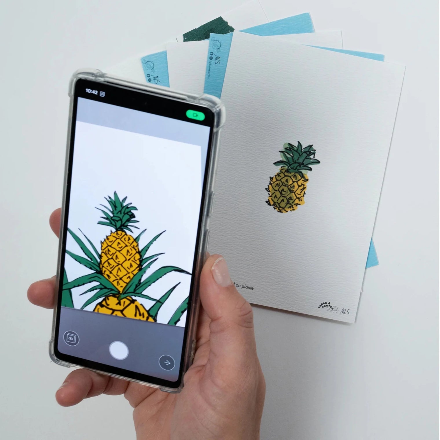 5 cartes postales pour explorer Moorea - Table à cartes
