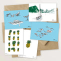 5 cartes postales pour explorer Moorea - Table à cartes