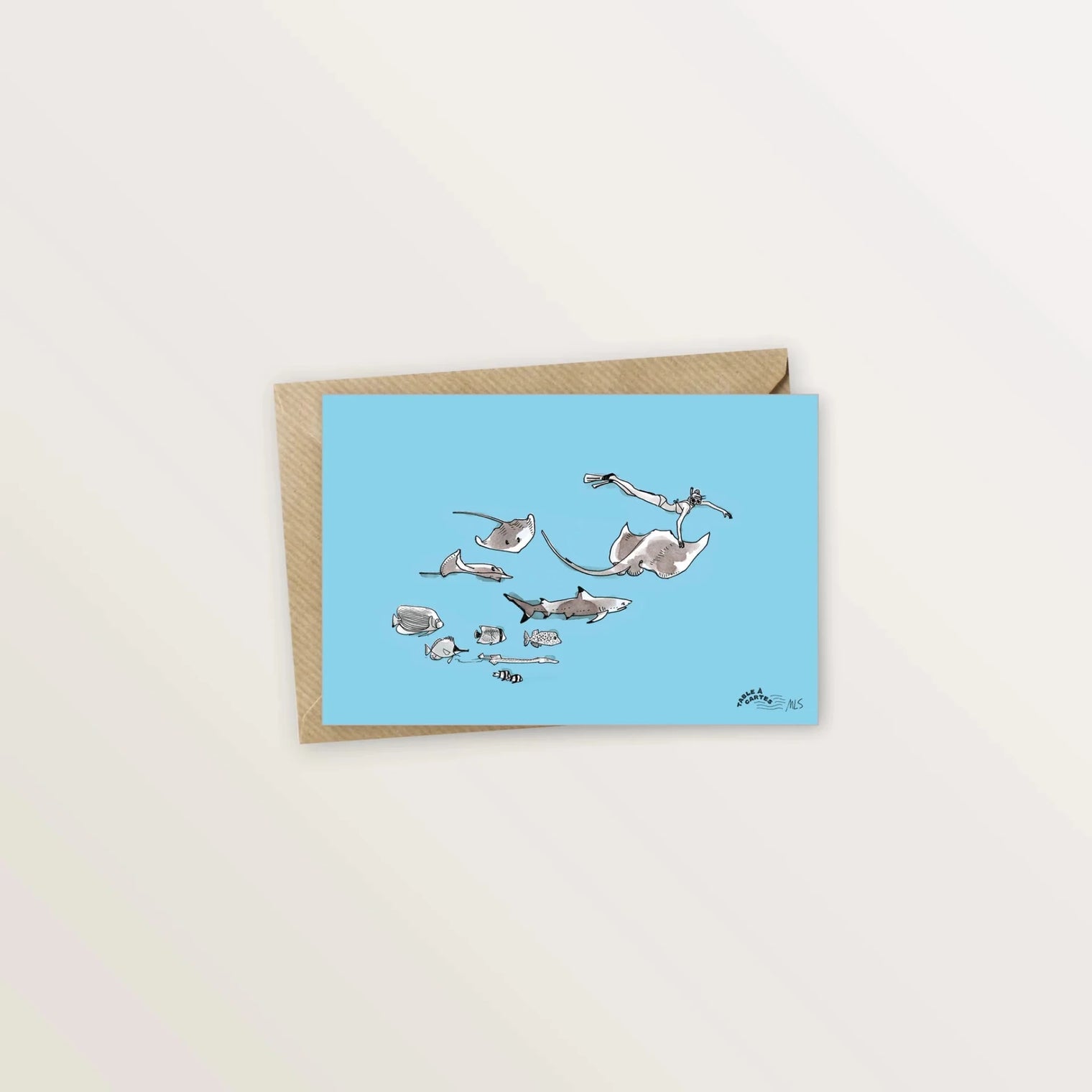 5 cartes postales pour explorer Moorea - Table à cartes