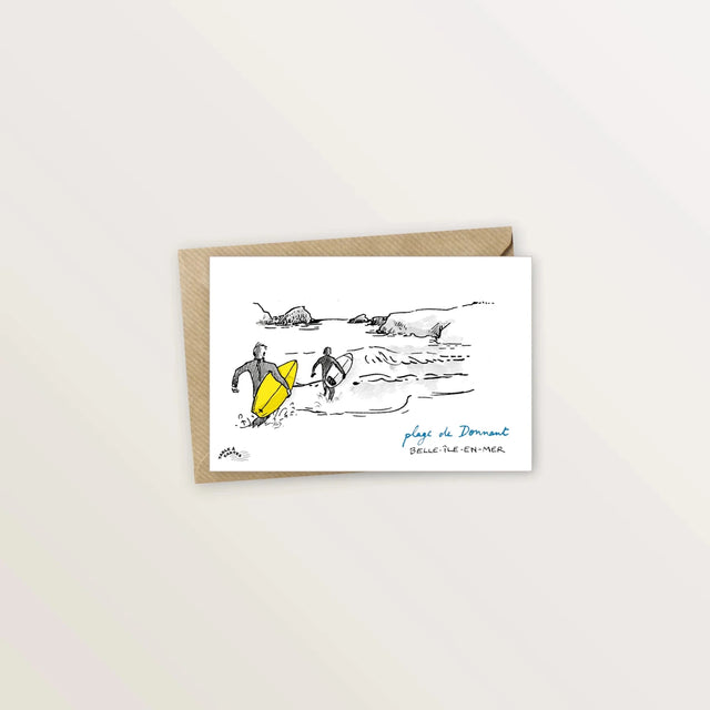 5 cartes postales pour revisiter Belle-Île-en-Mer - Table à cartes