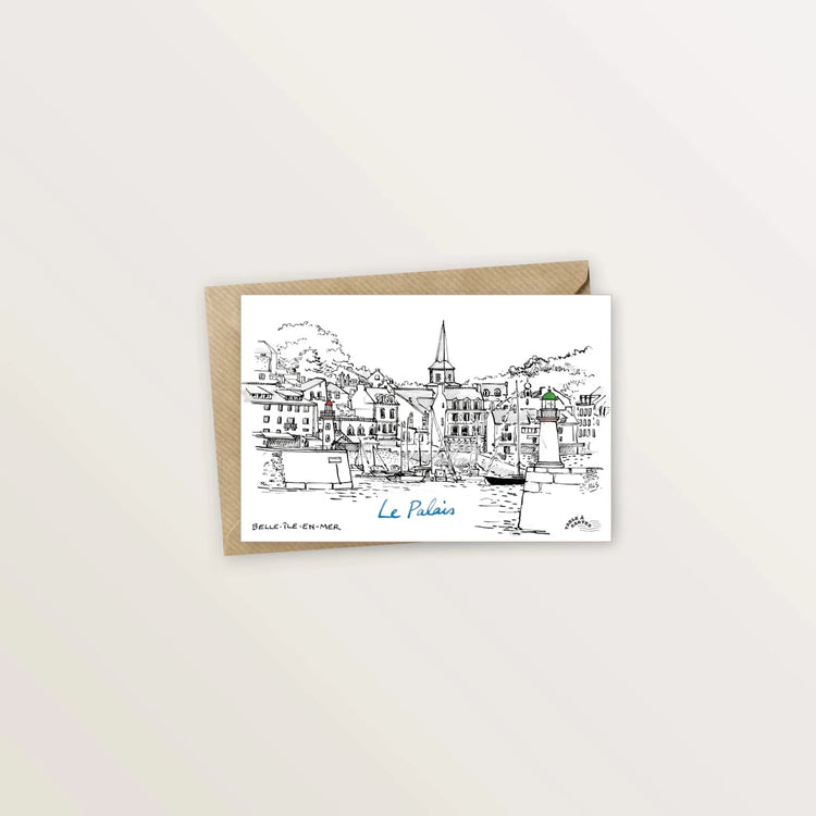 5 cartes postales pour revisiter Belle-Île-en-Mer - Table à cartes
