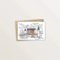 5 cartes postales : virée à Groix - Table à cartes