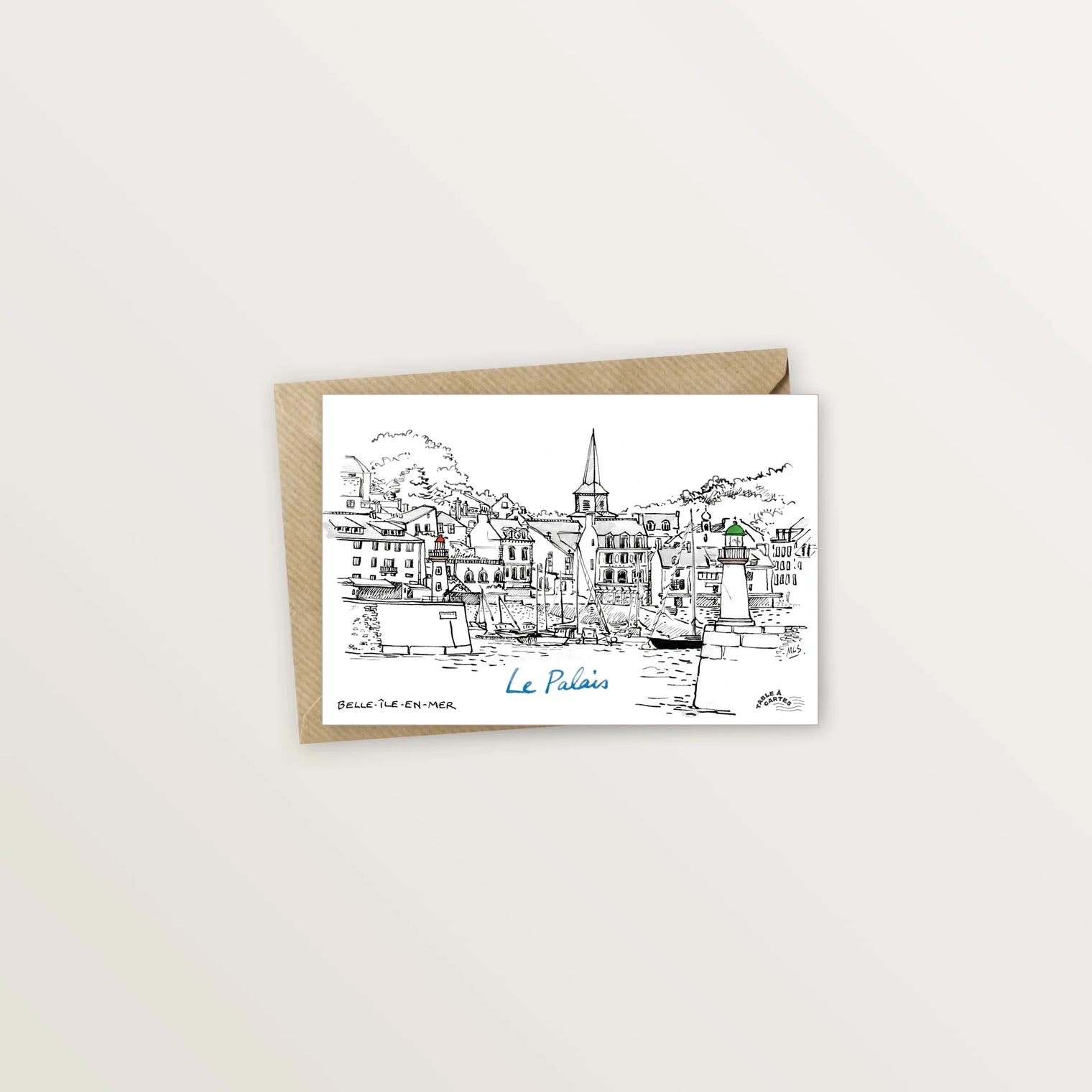 Carte postale de Belle-Ile - Le Palais