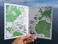 Bon voyage Agathe - Livre pour enfants - Table à cartes
