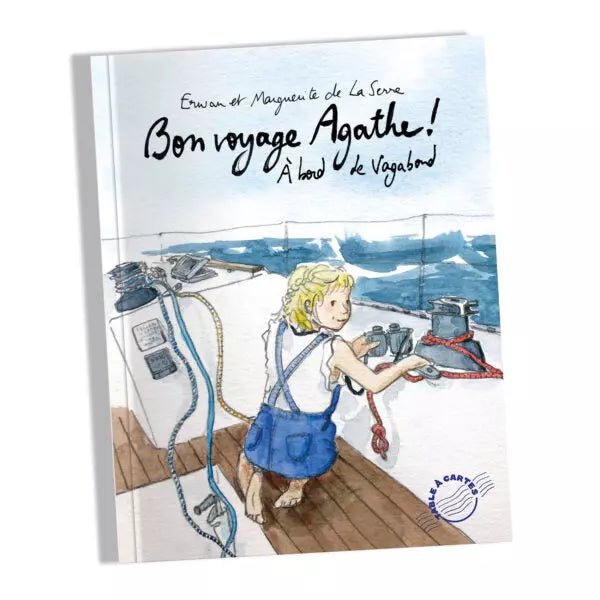 Bon voyage Agathe - Livre pour enfants - Table à cartes