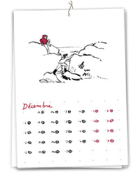 Calendrier 2026 - A la plage - Table à cartes