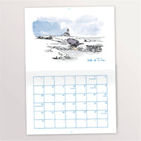 Calendrier mural 2027 illustré – D'île en île - A3