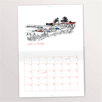 Calendrier mural 2027 illustré – D'île en île - A3