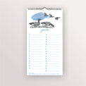Calendrier perpétuel - Oiseaux de bord de mer