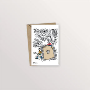 Carte postale - Cabane