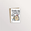 Carte postale - Cabane