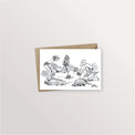Carte postale - Marée basse
