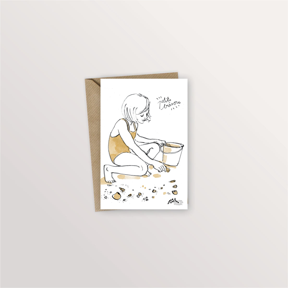 Carte postale - Petits trésors