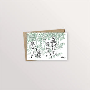 Carte postale - Pommiers