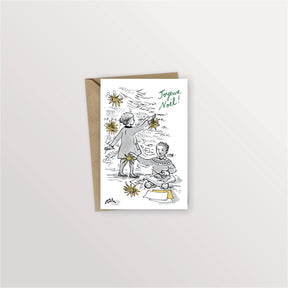 Carte postale - Sapin de Noël