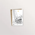 Carte postale - Sortie en mer