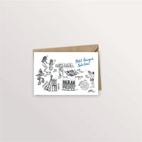 Carte postale lexique tahitien - Arts - Table à cartes