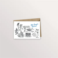 Carte postale lexique tahitien - Arts, Table à cartes