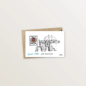 Carte postale Saint-Malo - Porte Saint-Vincent