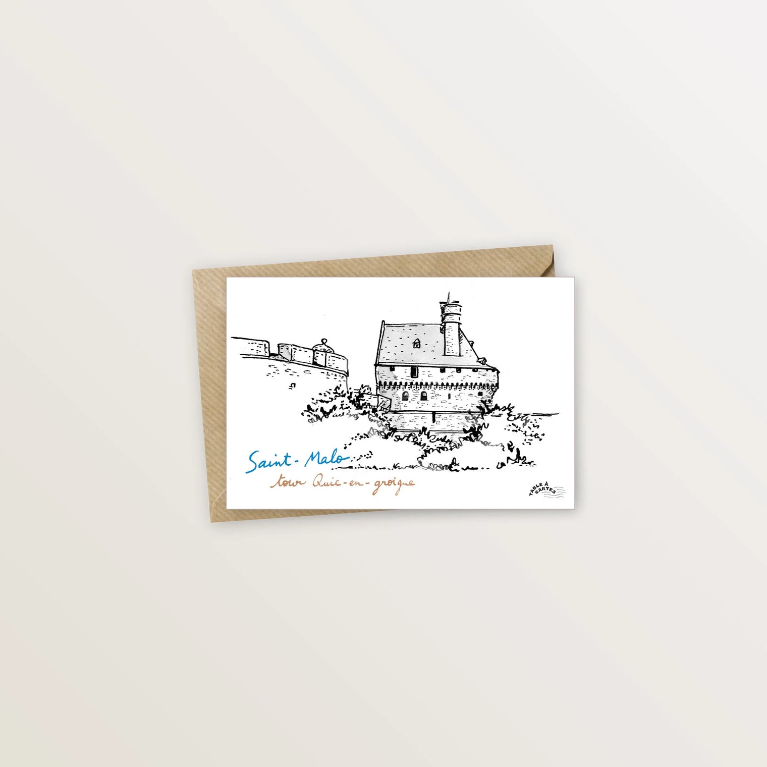 Carte postale Saint-Malo - Tour Quic-en-Groigne