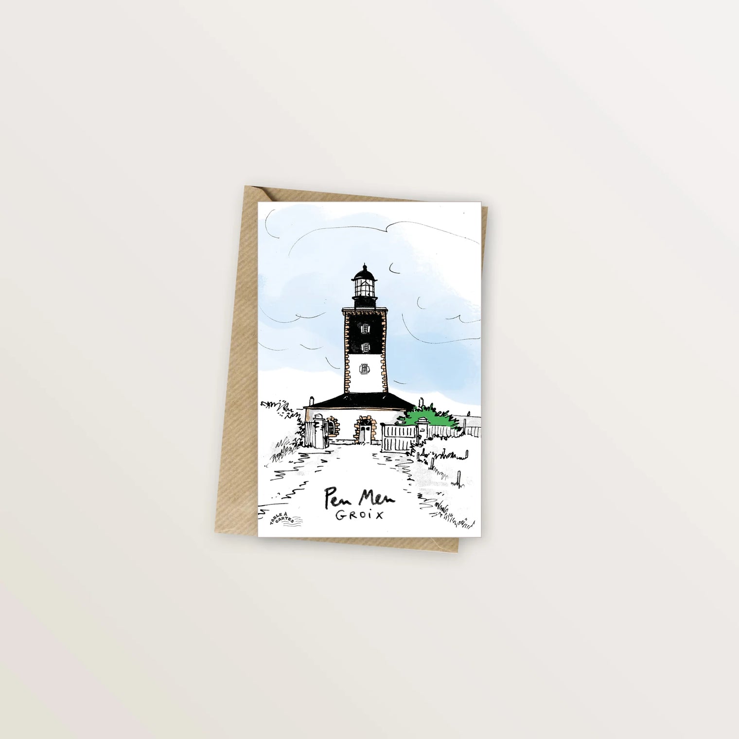 Carte postale Groix Penmen