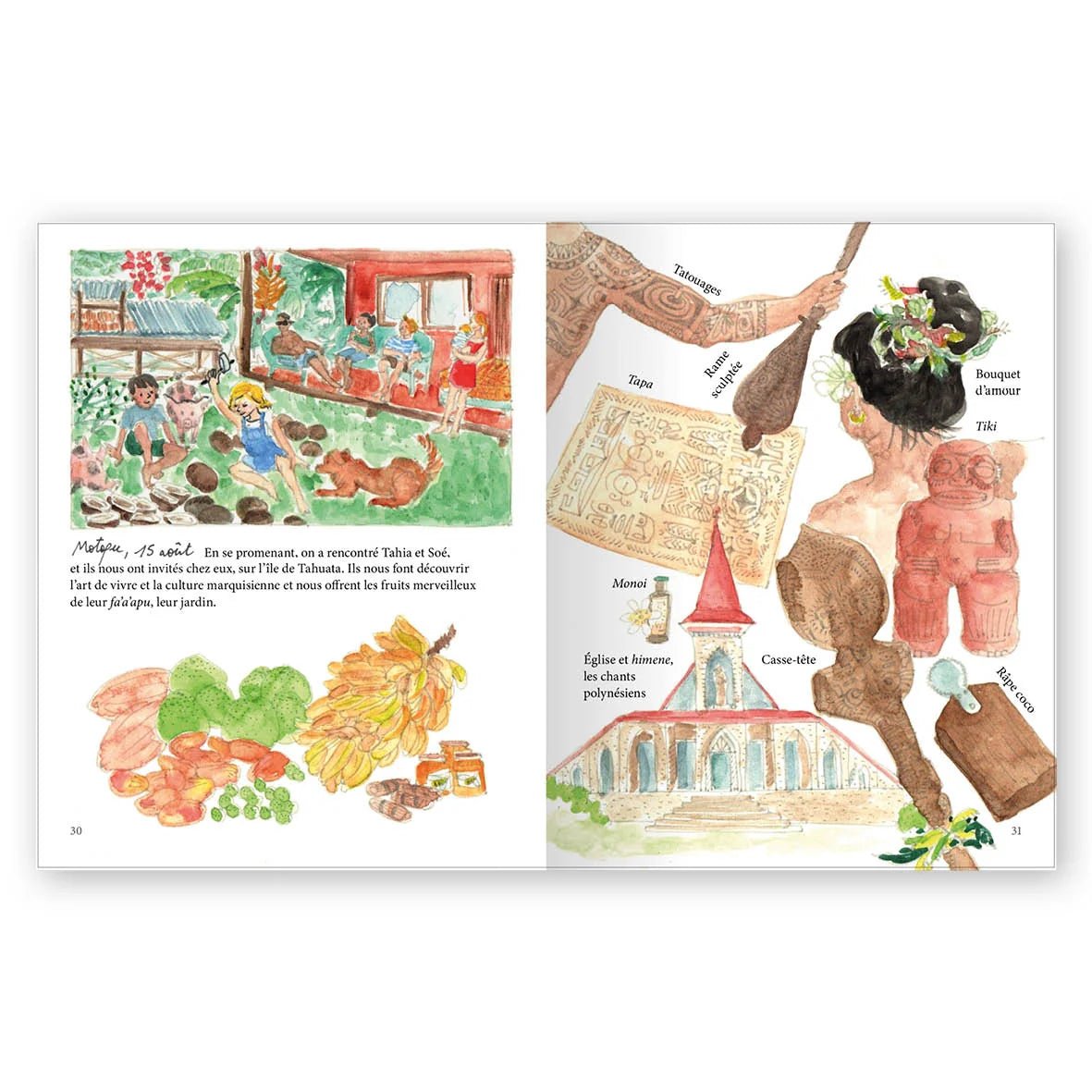 La grande navigation - Livre pour enfants - Table à cartes