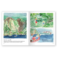 La grande navigation - Livre pour enfants - Table à cartes