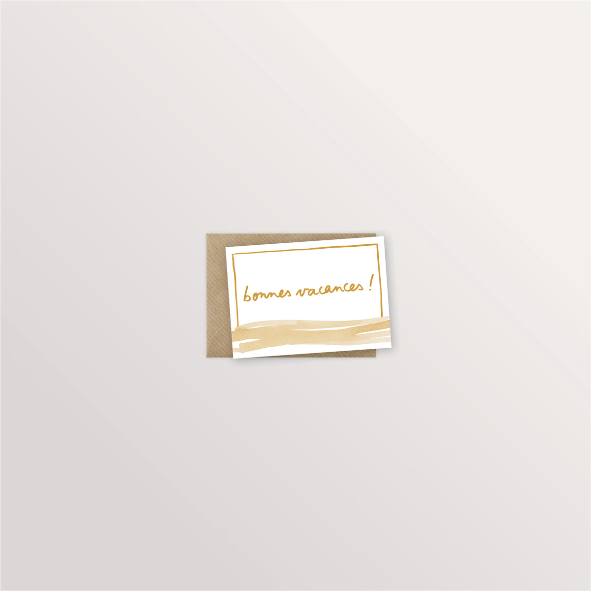 Mini-carte - Bonnes vacances