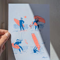 Par tous les vents - Risographie A5 - Table à cartes