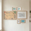 Polynesie francaise - Affiche 60 x 40 cm - Table à cartes