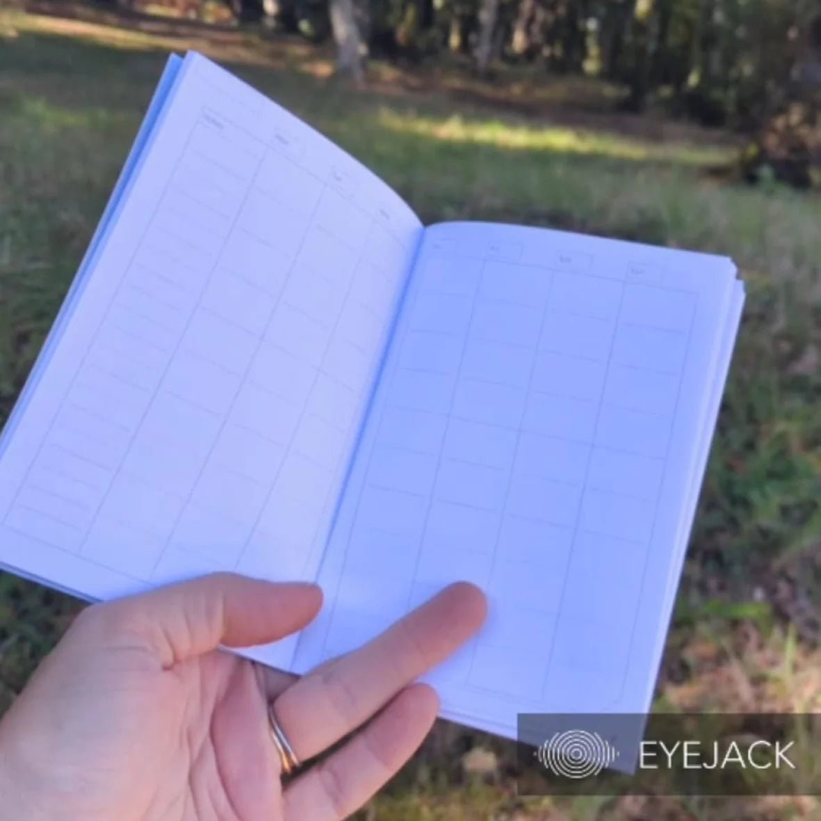 Semainier carnet de poche perpetuel - Table à cartes