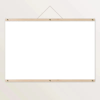 Support d'accrochage - Affiche 60 x 40 cm - Table à cartes