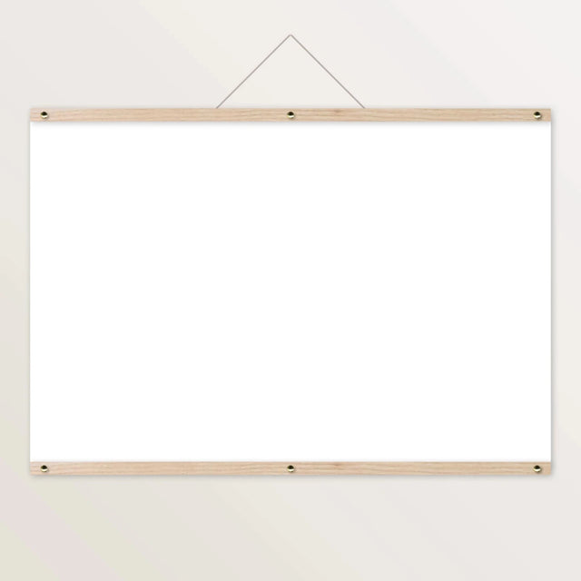Support d'accrochage - Affiche 60 x 40 cm - Table à cartes