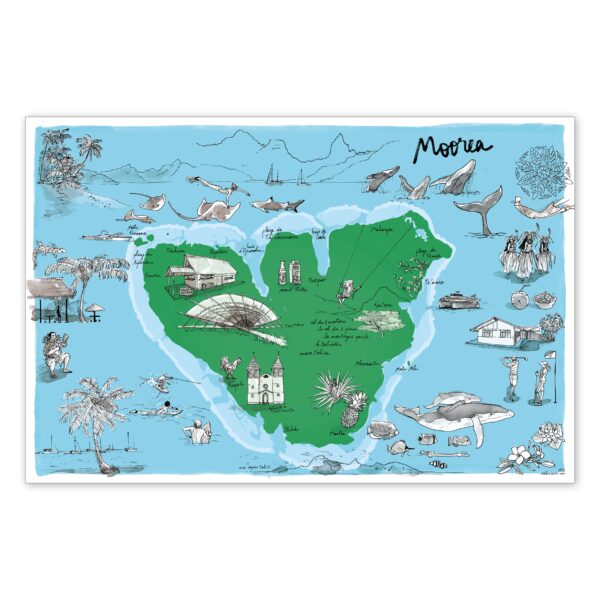 Carte de Moorea – Image 2