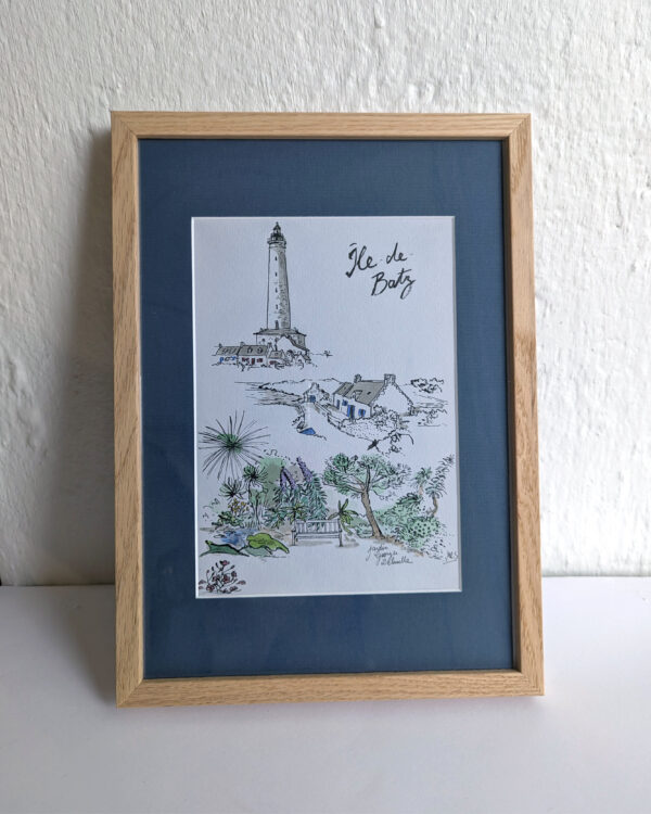 île de Batz - dessin original
