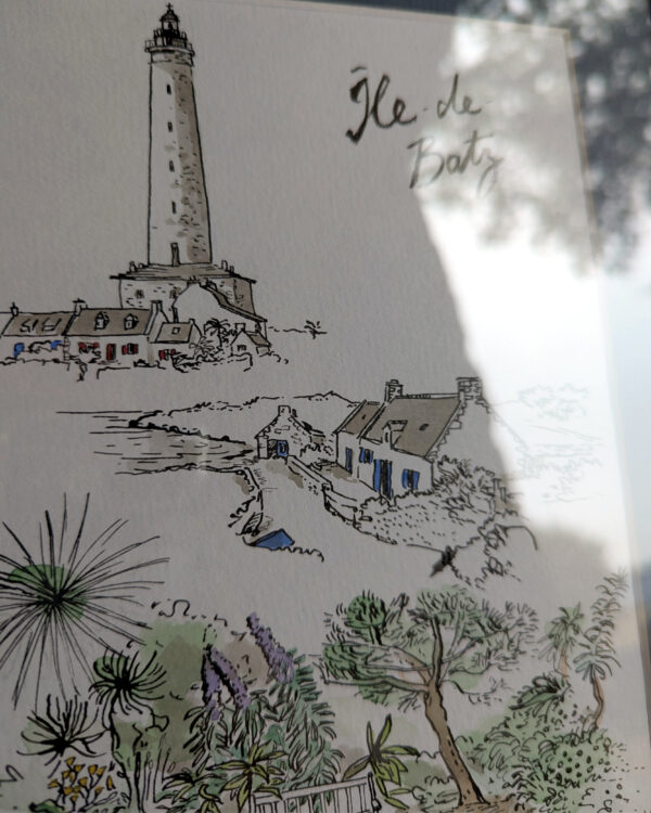 île de Batz - dessin original – Image 2